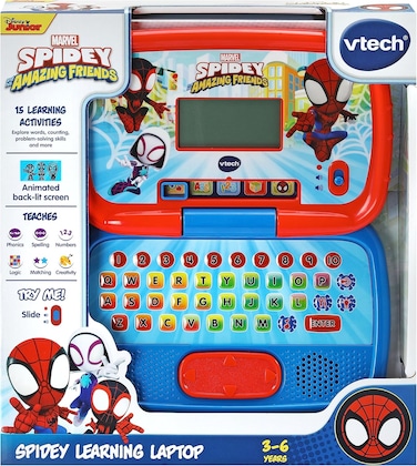 لاب توب سبايدي التعليمية من في تيك مارفل سبايدي وأصدقائه المدهشين