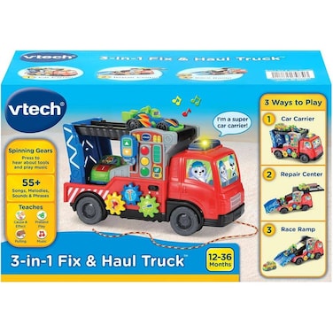 VTech 3-In-1 Fix &amp; Haul Truck Playset