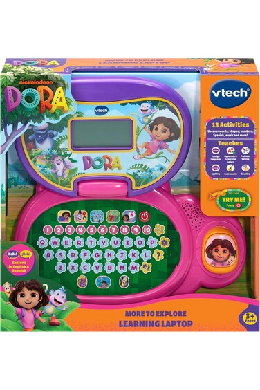 VTech Dora More to Explore Learning Laptop