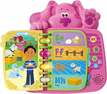 Leapfrog - Magenta's Clue's & You! Skidoo Into ABC's Book 80-610653
