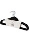 Non-Slip Velvet Hangers 10 Pack, Space Saving Clothes Hanger Set with 360 Degree Swivel Hook, Heavy Duty Hangers for Coats Jackets Pants Dresses, Black