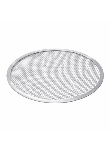 10-Inch Aluminium Pizza Screen Tray &acirc;&euro;&ldquo; Mesh Baking Pan for Even Heat Distribution &amp; Crispy Crust