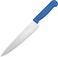 Master 8 Inch Stainless Steel Professional Chef Knife with Blue Handle