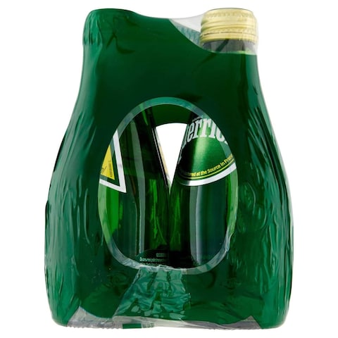 Perrier Sparkling Carbonated Mineral Water 200ml Pack of 6