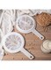 Pcs Plastic Mesh Colander with Handle Ultra Fine Mesh Strainer Food Juice Strainer Yogurt Mesh (120/200 Mesh)