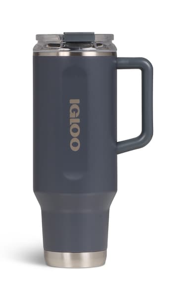 IGLOO - 40 OZ Stainless Steel Travel Mug  - Carbonite