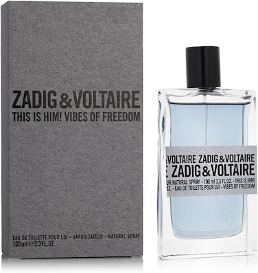 Zadig &amp; Voltaire This Is Him! Vibes Of Freedom Eau De Toilette Vapo 100ml