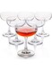 6PCS Champagne Flutes, Elegant Short Stem Design, Clear Cocktail Glasses Sets Perfect for Drinking Champagne, Sweet Wine, etc(220ml)