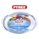 Pyrex Essential Casseroles Oval 4L - Versatile Borosilicate Glass Dish for Baking, Roasting, and Serving