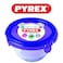 Pyrex Baby Storage 11x6cm Purple - Airtight, Multi-Purpose Glass Container for Baby Meals
