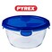 Pyrex Cook&amp;Go 0.2L Round Storage Dish with Airtight Lid - Versatile Freezer-to-Oven Solution