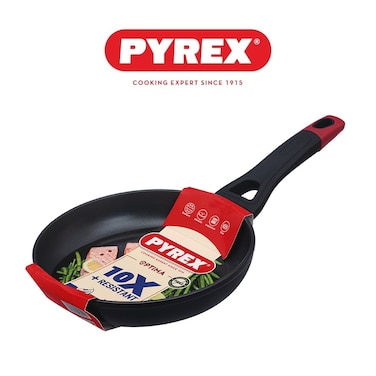 Pyrex Optima+ Frying Pan 22cm &ndash; PFAS-Free Non-Stick Pan for Everyday Cooking &ndash; Suitable for All Stovetops