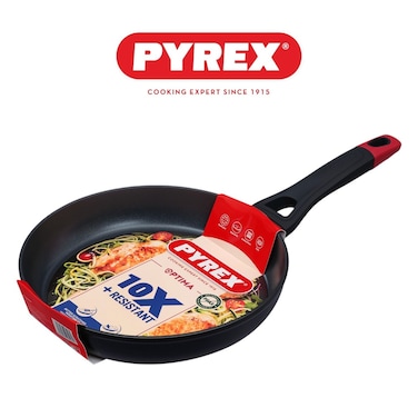 Pyrex Optima+ Frying Pan 26cm &ndash; PFAS-Free Non-Stick Pan for Everyday Cooking &ndash; Suitable for All Stovetops