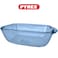 Pyrex Cook &amp; Store Rectangular Roaster with Lid - 400ML Capacity for Versatile Cooking and Storing