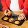 Pyrex Glide 6-Cup Muffin Tray &ndash; PFAS-Free Non-Stick Bakeware for Perfect Muffins &amp; Cupcakes