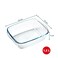 Pyrex Air Fryer Rectangular Dish 1.2L &ndash; Slim Heat-Resistant Glass Dish for Efficient Air Frying &amp; Baking