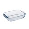 Pyrex Cook &amp; Store Set of 2 Rectangular Dishes with Red Lids (1.2L &amp; 2.5L) &ndash; BPA-Free Storage and Bakeware