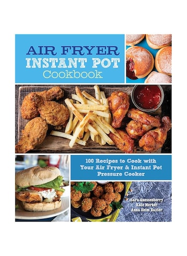 Chartwell Books Air Fryer Instant Pot Cookbook Recipe