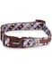 Camon Adjust.Collar-Twill Dot Purple- (10X200~300Mm)