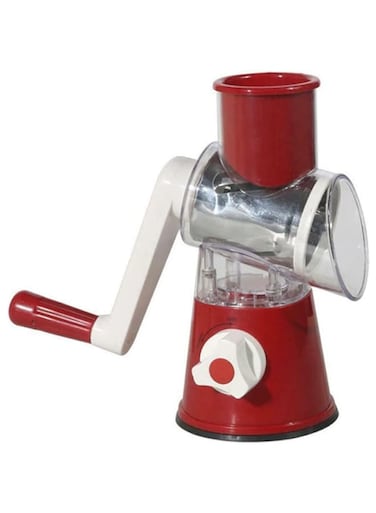 Dubai Gallery Multifunctional Cutter Vegetable Cutter Red/Silver/White