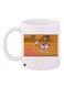 The Pink Panther Printed Coffee Mug White/Pink/Brown