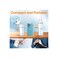 Portable Mini Water Flosser (FC5260), Cordless Teeth Cleaner with Telescopic Tank Type-C