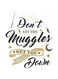 Roommates Rmk3608Gm Harry Potter Muggles Quote Peel And Stick Giant Wall Decals