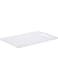 Compact White Medium Plastic Cutting Board, 37.5 cm, CNCB02 - Vegetable, Bread, Fruit, Meat Cutting Board, Chopping Board White 23.5x37cm