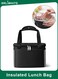 Portable Insulated Camping Stove Storage Bag, Thermal Cooler Lunch Tote with Aluminum Foil Lining, Wear-Resistant Oxford Fabric Carry Case for Travel, Picnic and Food Delivery(29 x 20 x 22cm)