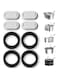 PETLIBRO 4 Packs Replacement Filters for Stainless Steel Cat Water Fountain PLWF003, 2 Months Set of Replacement Filters