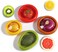 Saver Holder Storage Containers for Fridge, Reusable Food Saver for Tomato, Onion, Lemon Keeper Holder, Refrigerator Vegetable Fruit Crisper (4 Pcs)