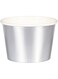 Creative Converting Foil Treat Cups 8-Pieces- Silver