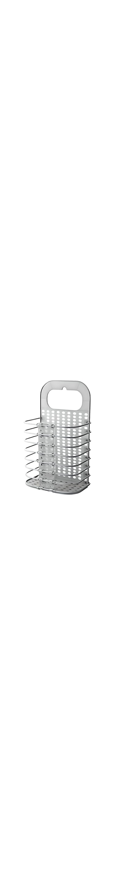 FITTO Foldable Hanging Laundry Basket with Handles - Space-Saving, Durable Eco-Friendly BPA-Free PP Material Laundry Hamper for Clothes Storage, Home Organization, Bathroom, Bedroom, and Laundry Room