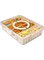 ANTOLE Refrigerator Organizer Box Container Set,4 Compartment Divided Serving Tray with Lid &amp; Handle for Fridge Fruit Charcuterie Veggie Tray &amp; Snack Storage,Portable for Parties Travel Picnics