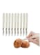 Pieces Bakers Lame Bread Tool Western Style Curve Bread Knifes Dough Scoring Bread Slicer Tool with Plastic Protective Cover Baking Sourdough Razor French Cutter For Bread Bakers