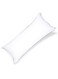 Linen Klub 100% Cotton Down Alternative Luxury Full Body Pillow w/ single piping- Outer Fabric : 250TC White Sateen Filling : 1300grams Microfiber Size: 45 x 100cm