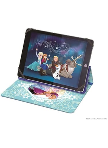 Lexibook Disney Frozen 7 to 10" Universal Tablet Case - tablet stand for kids - prefect case for travel or watching videos - Compatible with Samsung, iPad and other 7-10" tablets - Lexibook