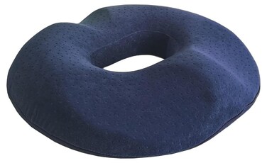 Pillow Large Seat Cushion Coccyx Sciatica Pregnancy for Sitting Tailbone Pain Car Seat Cushions Blue