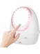 Storage Box With Led-Lighted Mirror White 39x26.5x32.5cm