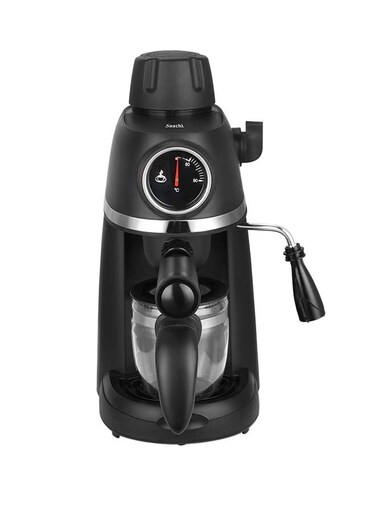 Saachi Coffee Maker With 3.5 Bar Pressure 240 ml 800 W NL-COF-7047-BK Black