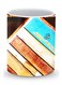 Premium Wooden Pier Designer Mug Multicolour