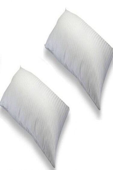 Station Soft Stripe Hotel Pillow King Size 50 X 90 Cm P1K 2 Pieces