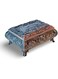 LUKADAH Abu Dubai City Carved Embossed Sourvenir Vintage Treasure Box Exquisite Trinket Storage Case, Figurine Jewelry Storage Home Decor Table Decor Festival Gift Ornaments Metal Craft (Bronze)