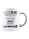 Your Wall Funny Quote Coffee Mug White/Black/Blue