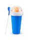 MAGA ZONE Slushy Cup &ndash; Frozen Magic Slushie Maker Cup, Quick Freeze &amp; Squeeze, Fun Gadgets for Cool Drinks and Treats, Easy to Use for Kids &amp; Adults (Blue)