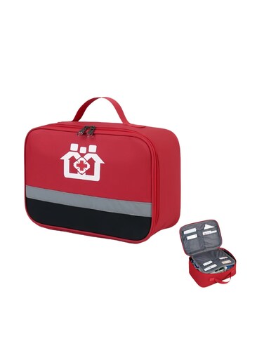 Medicine Bag,Empty Medicine Storage Bag,Large Capacity Waterproof Storage Boxes for Home Auto Office Camping Hunting Travel