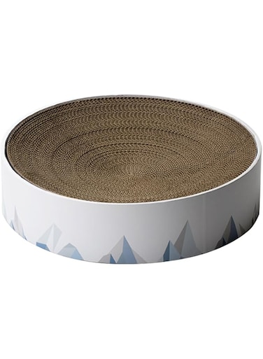 Pidan Cat Scratcher Cardboard Lounge Bed Round For Cat Scratch Pad Pet Pad &amp; Bed Toy With Eco-Friendly Material