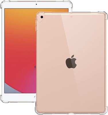 Muzz Clear Case for 9.7 inch iPad 2/3/4 oldest model (2011-2012 released, 10 years ago) Reinforced corners cover for iPad 2 / iPad 3 / iPad 4 (9.7" iPad 2/3/4 (Old2011-2012))