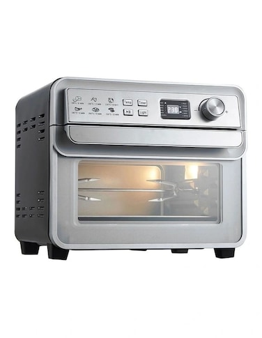 Digital Air Fryer Oven 22L, 1700W Stainless Steel with Programmable Temperature Control, Multi-Function Convection Air Fryer Toaster Oven