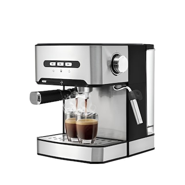 Espresso Coffee Machine With Milk Frother And Steamer with Pump Pressure Espresso Machine, Espresso Maker For Home Barista Or Office Latte Cappuccino Machine 1.6L 800W